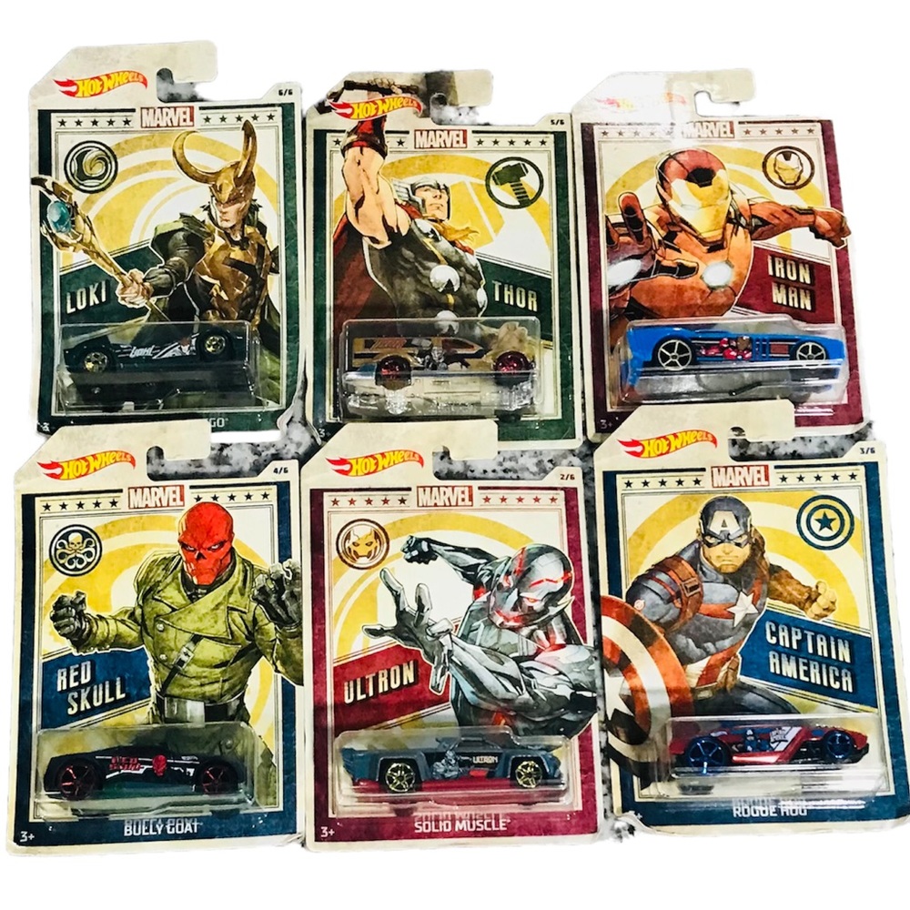 Hot Wheels Marvel Cars
